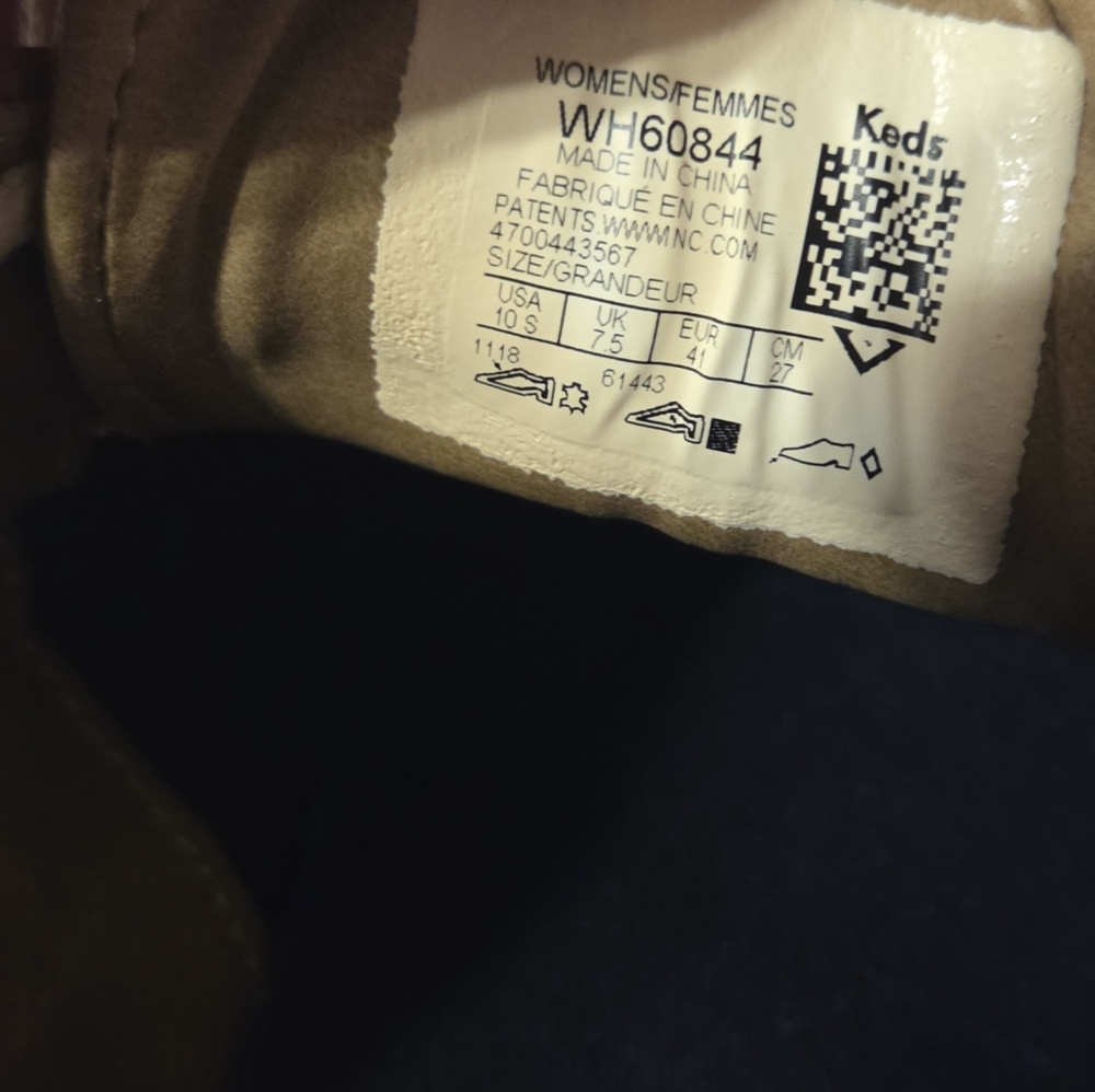 Keds Champion Pennant Leather Baseball Stitch Shoes - Picture 8 of 9